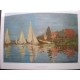 Kunstdruck "Claude Monet - Regates A Argenteuil"