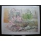 Kunstdruck "Nancy Stephenson - Afternoon Lisianthus"