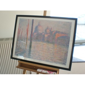 Kunstdruck "Claude Monet - Santa Maria Della Salute Et Le Grand Canal"