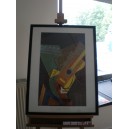 Kunstdruck "Juan Gris - Guitar Sur Une Table"