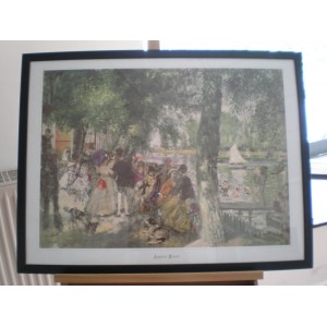 Kunstdruck "Auguste Renoir - Baigneurs Au Seine"