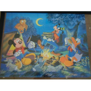 Kunstdruck mit Disney Motiv