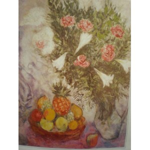 Kunstdruck - Obstschale