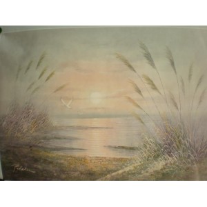 Kunstdruck "Sonnenuntergang"